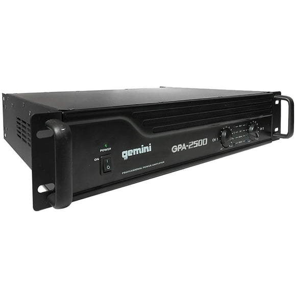 Gemini GPA-2500 - Amplificador de potencia profesional (3000 W)