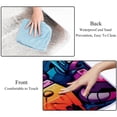 thumbnail image 4 of Graffiti Canvas Outdoor Picnic Mat - Large Size for Family Use - Durable and Easy to Clean - Ideal for Outdoor Activities and Travel - Foldable and Lightweight Design, 4 of 6