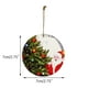 thumbnail image 2 of Fiudx Adornos Navideños de Madera, Decoración para Árbol con Impresión a Doble Cara, Diseño de Cabeza de Animal, Ideal para Intercambio de Regalos de Oficina, Decoración para Fiestas, Juego de 30 Pie, 2 of 7