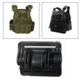 thumbnail image 1 of fastboy Vest Quick Release Buckle Slider for Hunting Backpack Strap Belt Accessories Black Short, 1 of 8