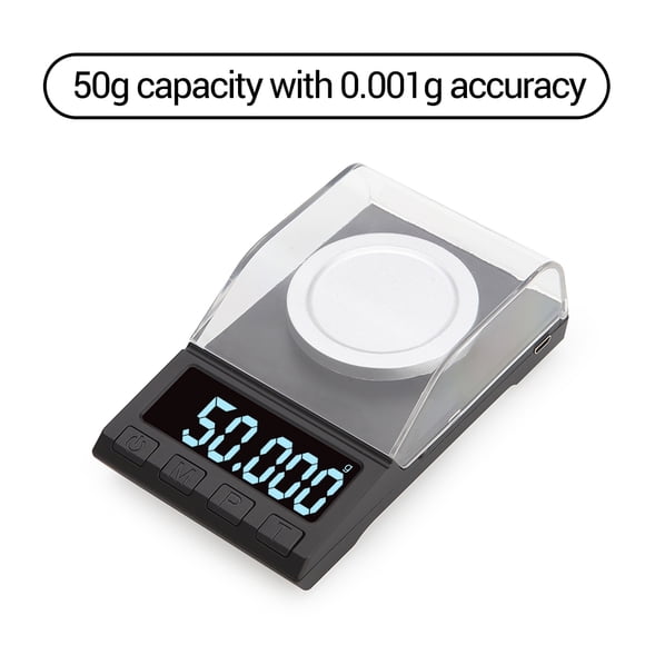 Escala digital digital Escala de Joyería de Oro Escala de Polvo Mini Bolsillo