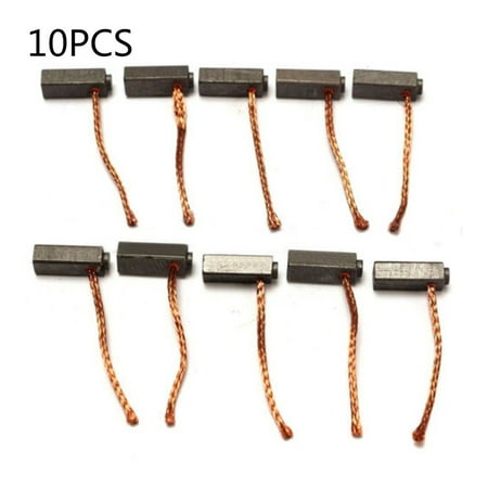 

10 Pcs Carbon Brushes 5*6*14mm High Strength Carbon Brushes For Angle Grinder
