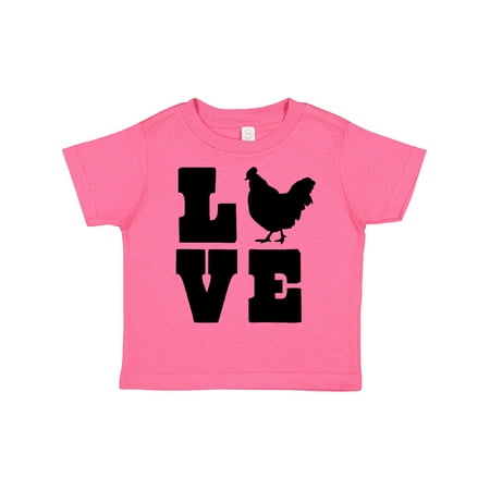

Inktastic Love Chickens Gift Toddler Boy or Toddler Girl T-Shirt