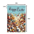 thumbnail image 4 of Cayyon Easter Flags 28 x 40 Double Sided, (Happy Easter House Flag) Easter Flag Banner with Bunny for Outside Vertical Holiday Yard Décor, 4 of 5