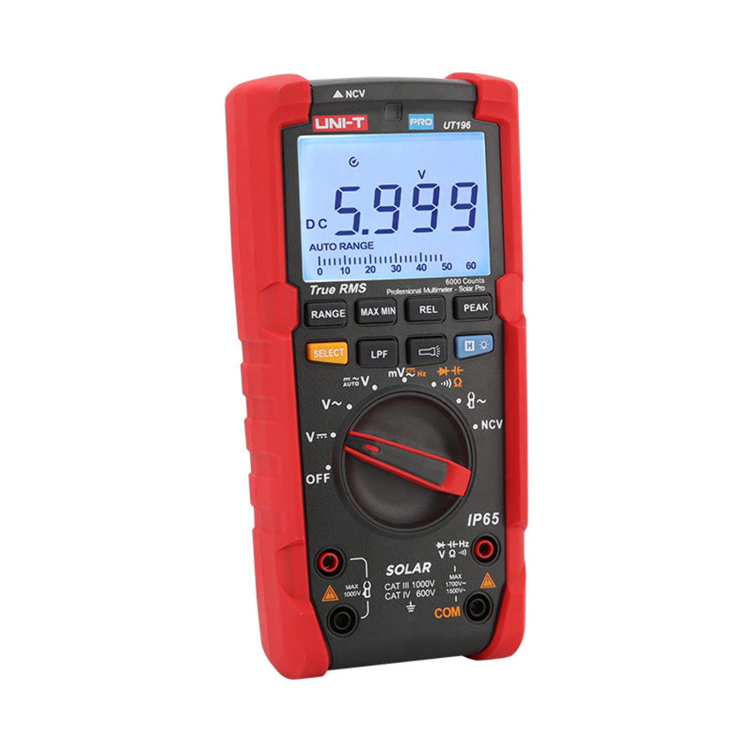 UNI-T UT196 TRMS Solar Pro Multimeter