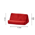 thumbnail image 4 of Tablet Sofa - Red - Lazy Holder Stand for Bed Sofa, Compatible with iPads Tablets eReaders Smartphones Books Magazines, 4 of 5