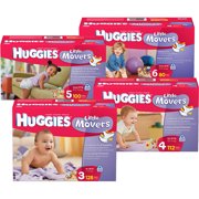 HUGGIES - Supreme Little Movers Diapers (choose your size)