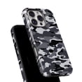 thumbnail image 6 of DesignSkinz Scratch-Resistant Hard Slim Case Compatible with iPhone 15 Pro (Compatible with MagSafe) - Traditional Black & White Camo, 6 of 9