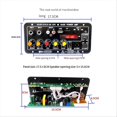 thumbnail image 4 of Amplifier Board with Optical Audio Bluetooth AMP USB FM Radio TF Player DIY Audio Subwoofer for Home Car(EU Plug), 4 of 5