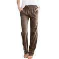 thumbnail image 1 of Tidyack,Trending,Elastic Waist Full Length Pants, Nine-Point Design, Comfortable Stretch Fabric, Loose Fit Styling, For Casual Wear, Daily Use, Versatile Outfit Options, Soft Cotton Blend, 1 of 7