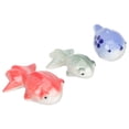 thumbnail image 1 of Shisuyan 3 Pcs Poissons Rouges Flottants Décoration Aquarium en Céramique, 1 of 8