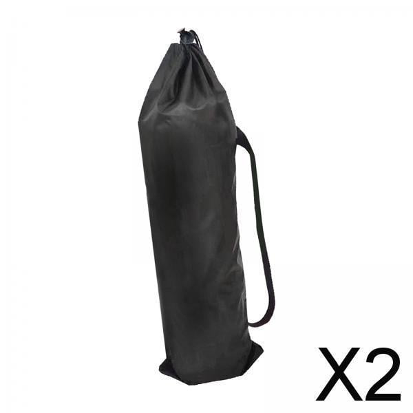 2X Bolsa para silla plegable Bolsa de transporte portátil para silla de playa Sombrilla 10*86cm 2 piezas