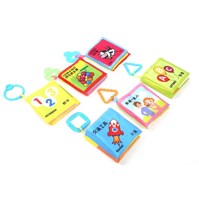 Libro de tela suave libro de tela para bebés antiestático resistente a la saliva que no se desvanece durante más de 3 meses bebé ANGGREK Otros
