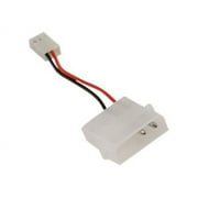 Kingwin ML-01 - Fan power cable - 3 pin internal power (F) to 4 pin internal power (M) - 4 in