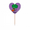 Cow-Print1 14, variant on Check Cat Face Beard Art Deco Fashion Toothpick Flags Heart Lable Cupcake Picks