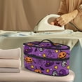 thumbnail image 2 of HELLHERO Handheld Garment Steamer Case Pumpkin Wizard Hat Travel Case Steamer Oganizer for Handheld Steams Iron, Case Only, 2 of 6