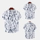 thumbnail image 3 of Camisas De Lino Para Hombre Camisas de un solo pecho de primavera y verano para hombre, camisa informal de manga corta con solapa para playa y vacaciones al libre (White, L), 3 of 6