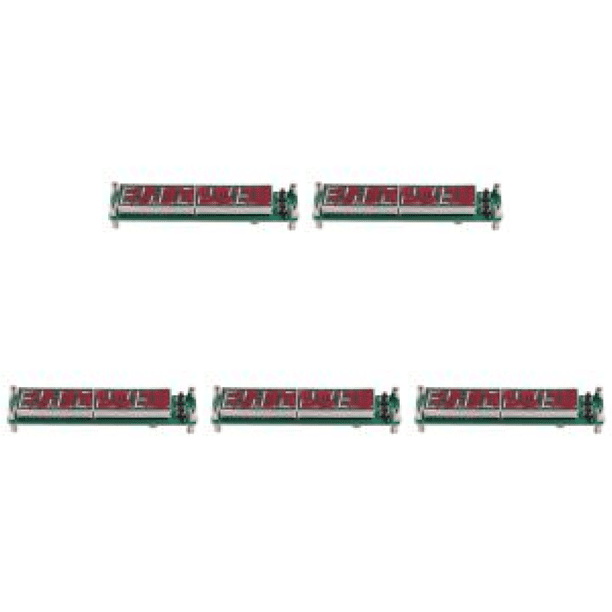 Contador de frecuencia PLJ-8LED-R RF DC 8V-15V Módulo probador de cimómetro Rojo