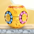 thumbnail image 1 of GloryStar Magic Cube Bean Colorful Fingertip Magic Cube Creative Children Toys yellow, 1 of 6