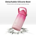 thumbnail image 4 of BJPKPK Insulated Water Bottle with Straw Lid, 12oz Thermos Water Bottles with Soft Nozzle, Flex Handle & Non-slip Boot, BPA Free Leak Proof Stainless Steel Metal Water Bottles, Tumblers, Cups,Cherry, 4 of 7