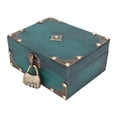 thumbnail image 2 of Jewelry Storage Boxwith Combination Lock,Wood Treasure Box with Wooden Jewelry Storage Case Wood Treasure Box True Excellence, 2 of 5