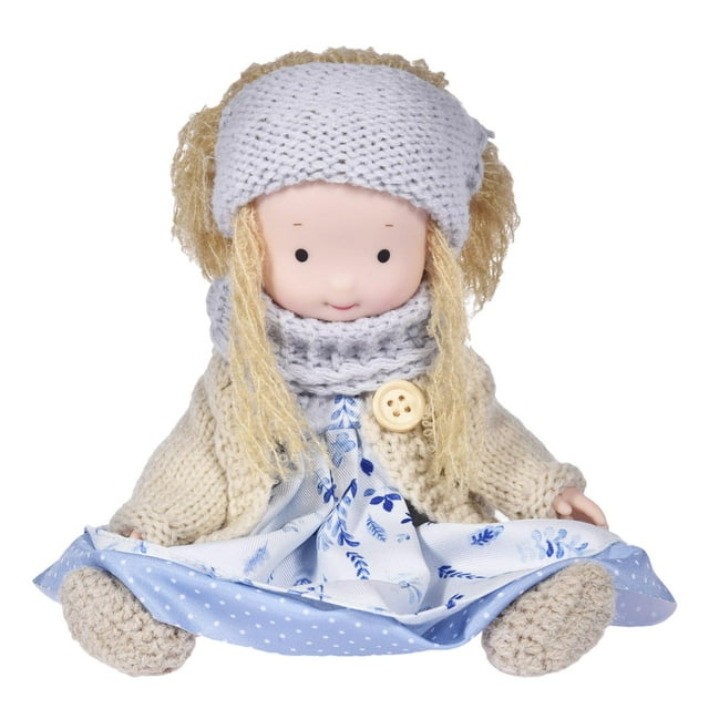 Muñeca de juguete de peluche hecha a mano para niños, muñecas lindas para niñas, juguete de peluche, regalo de cumpleaños de Navidad para niños