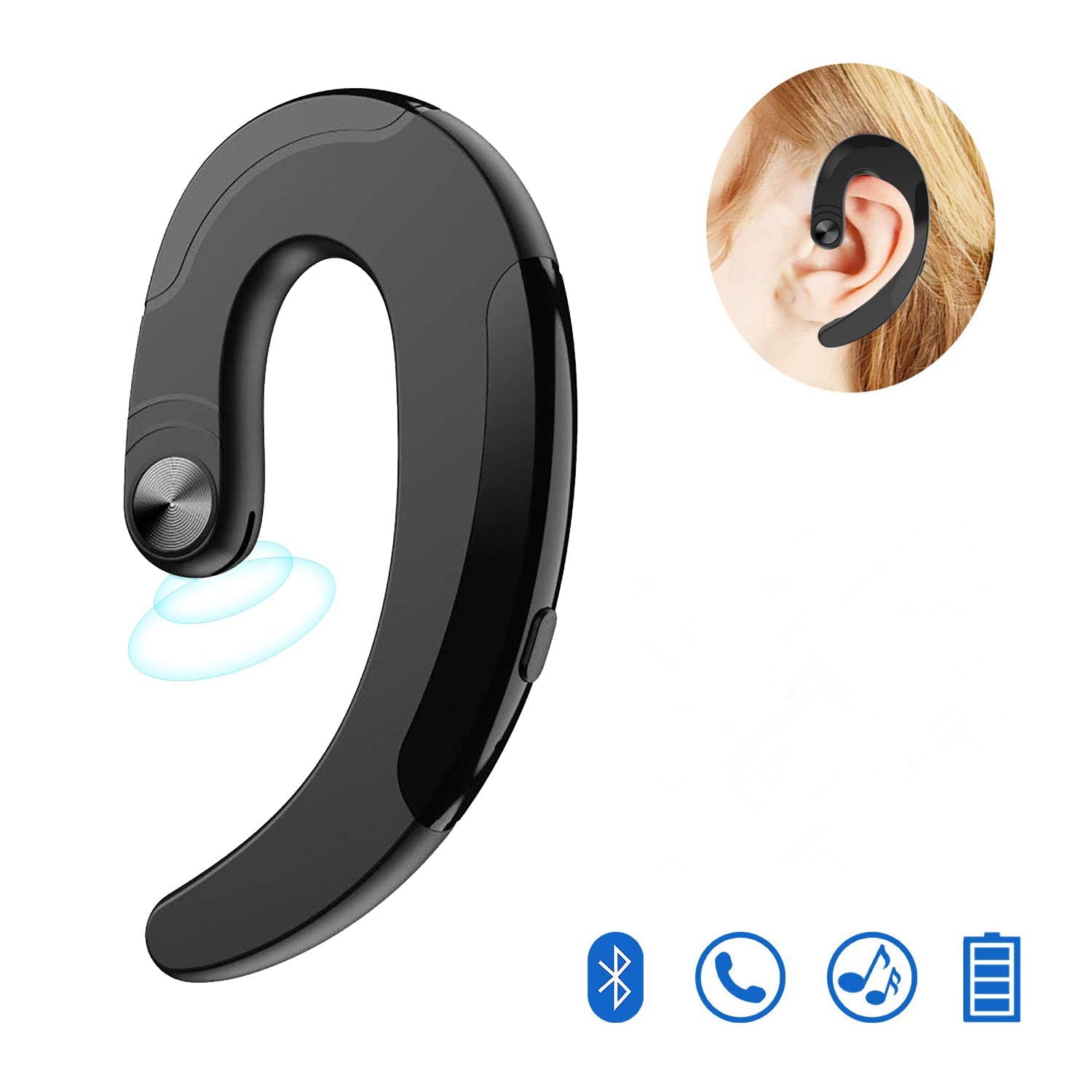 bluetooth earphones bone conduction