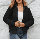 thumbnail image 5 of Pntutb moda mujer cálido Faux Coat Cardigan invierno sólido manga larga prendas de vestir exteriores liquidación Pntutb Pntutb-824, 5 of 5