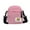 Pink, variant on Jierger 2022 New Korean Fashion Simple Casual One Shoulder Crossbody Nylon Small Square Bag for Women Shoulder Purses and Handbags for Men Women Outdoor Travel Work