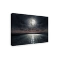 thumbnail image 2 of Trademark Fine Art 'Moon Street' Canvas Art by PhotoINC Studio, 2 of 3
