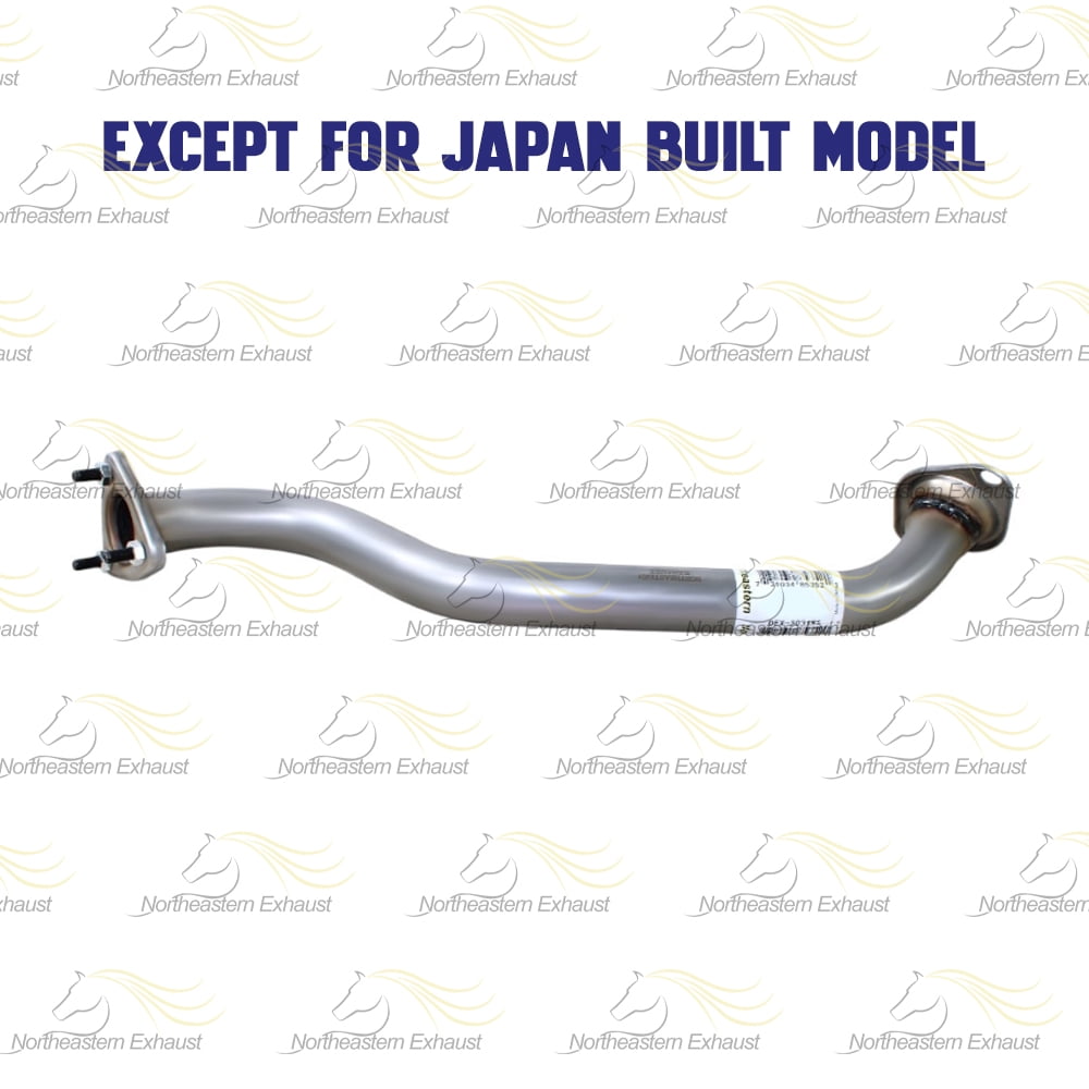 Stainless Steel Front Exhaust Pipe Fits 2006-2011 Honda Civic 1.8L