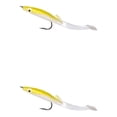 thumbnail image 1 of relayinert 6 Pieces Fishing Lures Angling Accessories Professional Small Simulation Bait Hook Tackle Accessory Fish Baits Yellow white 2Set, 1 of 6