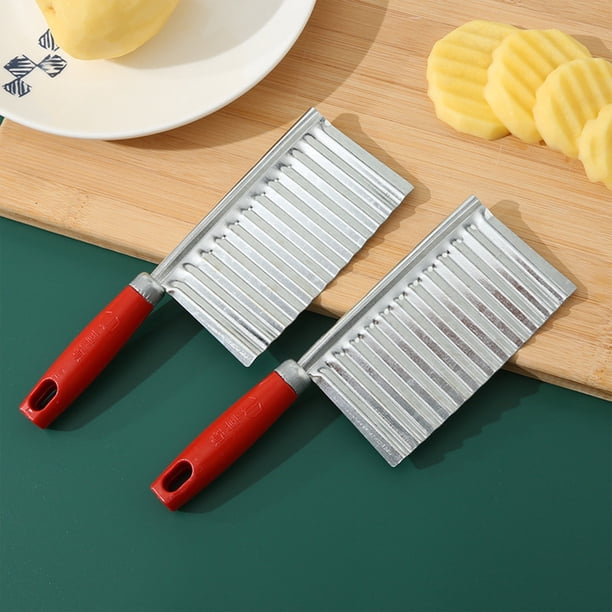 Potato Knife Knife Stainless Steel Potato Knife Kitchen Home Chopper Potato Chip Chopper