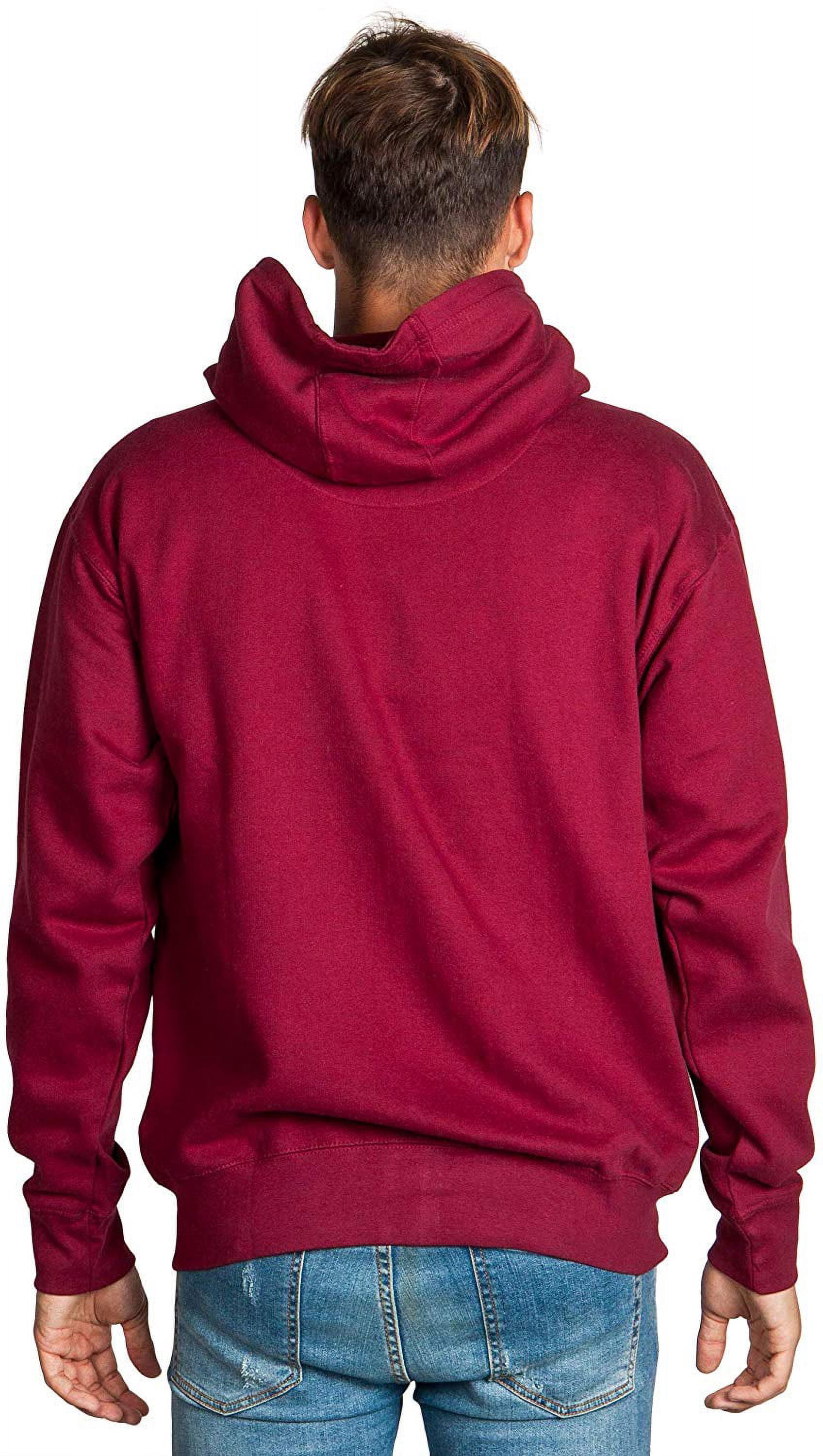 Men's Heavyweight Full Zip up Hoodie | Fleece Jacket | Warm Zipper Casual Sweatshirt with Hood