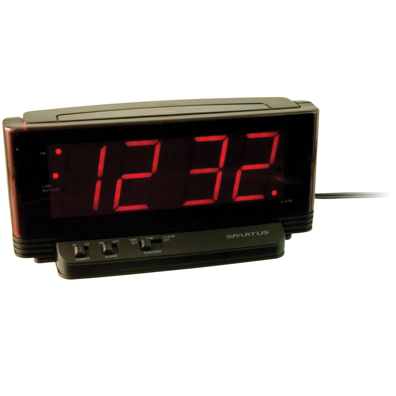 Details about   Vintage Spartus Digital Alarm Clock Model 1119 Jumbo Numbers 
