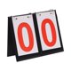 thumbnail image 5 of Marcador de mesa Scorekeeper voltea hasta 99 puntos Tablero de puntuación para competencia, Blanco, 5 of 9