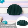 thumbnail image 3 of TABLZONE 5Pcs Dark Green Inflatable Kayak Seat Cushions Portable Foldable Outdoor Seat Pads, 3 of 6