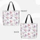 thumbnail image 2 of Easygdp Rose Flower B Bolsa Tote para Mujer, Bolso de Hombro para Trabajo, Playa, Viajes, Compras y Supermercado, 2 of 7