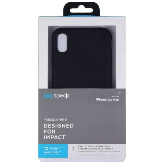 Speck Presidio Pro Series Impact Resistant Case for Apple iPhone XS Max - Black