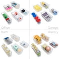 thumbnail image 6 of Smart Design Set of 18 Clear Refrigerator & Freezer Organization Bins, 6 of 9