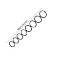 thumbnail image 3 of Reptile Climbing Loops,Eight Rings Snake Climbing Rings for Ball Python | Terrarium Habitat Decor | Snakes Tank Accessories for Climb Toys, 3 of 6