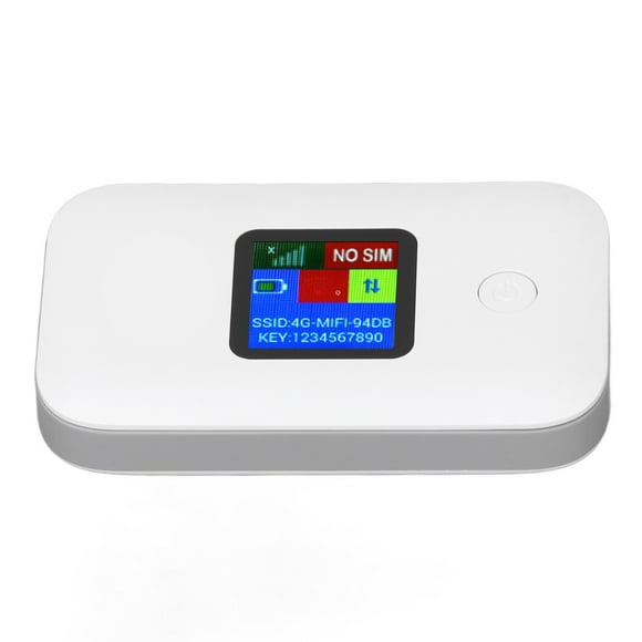 Mobile WiFi Hotspot, Long Battery Life Supports 10 Devices Connection 4G LTE WiFi Modem 300Mbps for Tablets for Mobile Phones