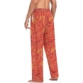 thumbnail image 6 of GZHJMY Asian Style Flame Men's Pajama Pants, Soft and Comfortable Lounge Sleep Bottoms with Pockets, Men's Sleepwear with Custom Print, Large, 6 of 7