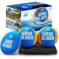 thumbnail image 1 of Set de pelotas para saltar en agua HydroSport Wave Glider con bolsa, 1 of 9