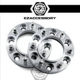 thumbnail image 5 of 2 Hub Centric Wheel Adapters Spacers 6x5.5 to 6x5.5 (6x139.7 to 6x139.7) Compatible with Chevy 14x1.5 Studs Thickness 2 Inch, 5 of 5