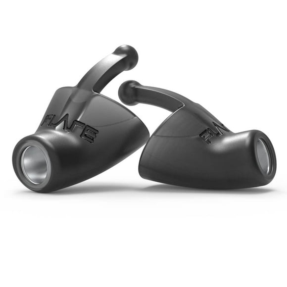 Flare Calmer Pro â Ear Plugs Alternative â Reduce Annoying Noises Without Blocking Sound â Premium Version - Soft Reusable Silicone with Aluminium Core - Black Ice