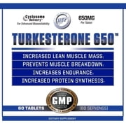 Hi-Tech Pharmaceuticals Turkesterone 650 FREE Ripped