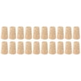 thumbnail image 1 of 20 unidades/lote Tapones de corcho de madera natural para vino Tapones de madera para botellas Tapones de corcho tipo cono para botellas de vino Tapones de sellado para botellas de cerveza, 1 of 4