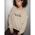 thumbnail image 2 of Live Life In Full Bloom  Sweatshirt Women -Image by Shutterstock, Female 3X-Large, 2 of 4