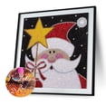 thumbnail image 1 of Cuadros Decorativos Pintura de diamante de taladro completo DIY de Papá Noel de cristal en forma especial Ehuebsd Nuevos Originales, 1 of 9
